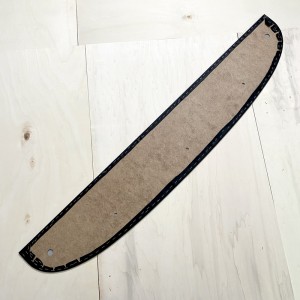 Rear interior deck BMW 1502-2002 Black