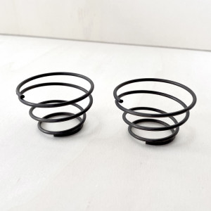 Conical spring set under window lifter crank BMW 1502-2002