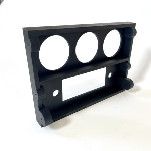 BMW E10 2002 OEM Style Radio / 3 Gauge Panel for Short Center Console